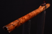 Willow Burl Native American Flute, Minor, Mid A-4, #G26C
